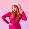 Pink Santa Hat