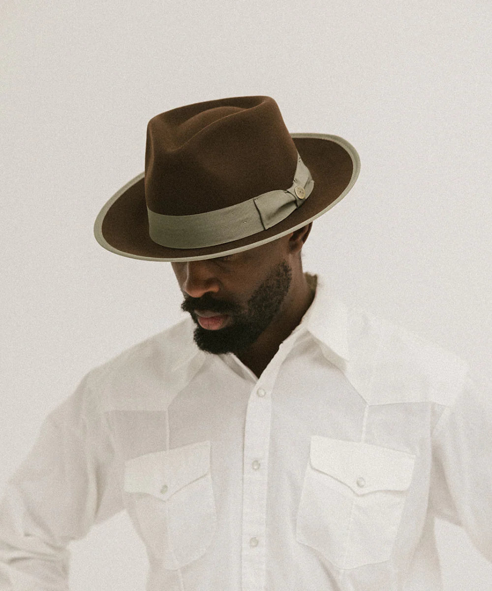 Two Roads Waterloo Snap Brim Fedora