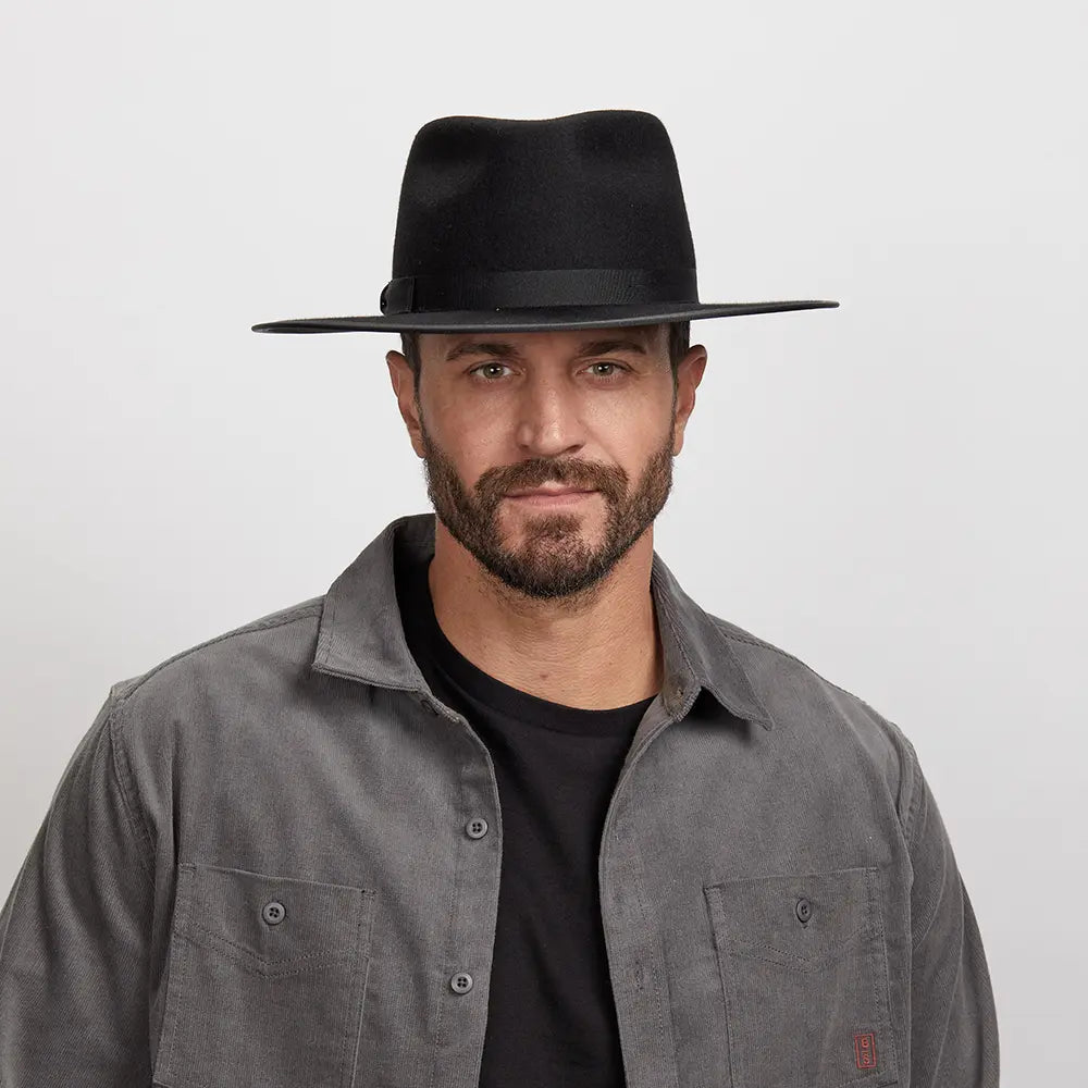 American Hat Makers Bondi Wide Brim Fedora