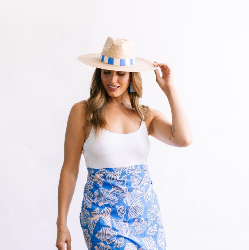 Sunshine Tienda Emily Palm Hat